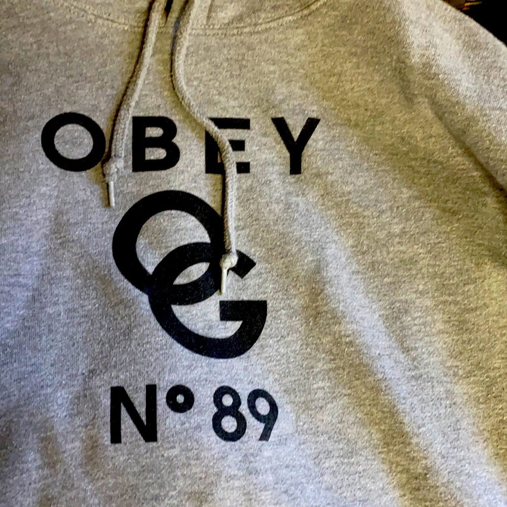 Gray hoodie